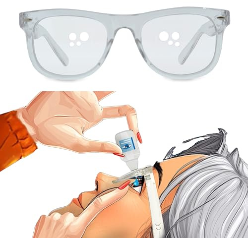 Eyedrop 004 Augentropfenhilfe Brille | Selbständige Anwendung von Augentropfen | Präzise Dosierung ohne Zittern | Für Erwachsene & Senioren (1)