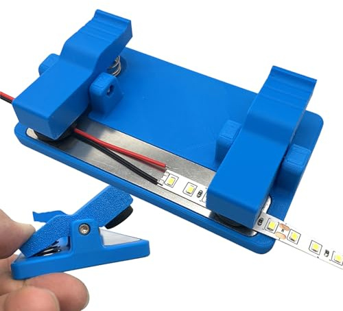 Lötstation Für LED-Beleuchtung - Design mit Krokodilklemmen - Elektronische Leiterplatten-Löthalterung | Für Elektronik-Reparatur Schaltkreis-Montage Schmuckherstellung Hobbyisten