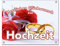 SHIRT-TO-GO Hochzeitsbanner Hochzeitsplane Hochzeitslaken PVC 1,30m x 1,00m zur Hochzeit