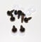 celloexpress 18mm GLASS LIKE Light Brown Eyes with Plastic Backs - Safety Eyes for Soft Toy or Teddy Bear Making - Pack of 4 Pairs