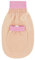 Feel Fine Türkisches Peelinghandschuh-Set – 100% Natürliche Pflanzenseide Hammam Kese für Körperpeeling für Frauen & Männer, Perfekt für Dusche, Bad & Spa (Rosa & Hellrosa)