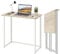 Dripex Mesa Escritorio Plegable, Compacto sin ensamblaje, para Estudio, Casa Oficina, Escritorio para computadora Manualidades, Color Madera, 80 x 45 x 74 cm