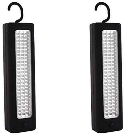 DINOWIN 72 LED magnétique de Travail Lampe d'inspection lumière Super Brillant LED Lampe de Poche pour Auto Garage Atelier Camping Bricolage etc (Lot de 2)
