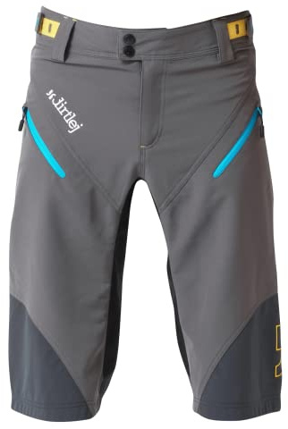 dirtlej MTB-Shorts Trailscout Half & Half Grau Gr. XXL