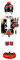 Nussknacker Weihnachtsschmuck, 30cm/11,8 Zoll Nussknacker Soldat Holz Nussknacker König Soldat Figur Dekor Puppe Ornament für Zuhause Kamin Weihnachtsbaum Party Dekoration (Suona)