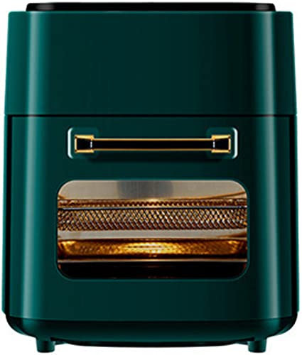 YXWJ 6-in-1Hot Air Fryer Oven with Touchpad, 15L 1400W,DuoHeating Technology, Rapid Air Circulation, with Rotisserie, Dehydrator, Digital Display, Timer, for Healthy Oil Free & Low-Fat Cooking