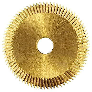 BEALIFE Sägeblatt doppelseitig kreisförmig 70 Metallsägeblatt Schnellarbeitsstahl robuste Trennscheibe Holzplatten Schlüsselindustrie