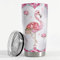 Regalos de flamenco para mujeres y niñas, vaso de flamenco rosa de 20 onzas, diseño de joyas, vasos aislados de acero inoxidable, taza de café, taza de viaje, regalo para cumpleaños o Navidad