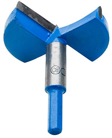 KhUKhu Broca de Sierra Perforadora para carpintería, Sierra Perforadora, Cortador de Madera, Broca Forstner de 80mm