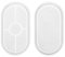 2Pcs Oval Ashtray Silicone Mold Silicone Mould Coasters Classic Useful Oval DIY Epoxy Mould Jewelry Ring Dish Tray Epoxy Casting Mould for DIY Craft