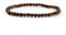 Rauchquarz Armband „Erdende Eleganz“ – Handgefertigtes Schmuckstück aus echten Edelsteinen, 19 cm