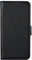 groov e Folio Wallet Smartphone Case - Faux Leather Mobile Phone Protector Cover with Card Holder and Wireless Charging Support - For iPhone 12 / iPhone 12 Pro - Black