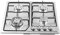 4 Burners Kitchen Built-In Gas Hob Cooker Stainless Steel Stove Top Cooktop Cooking Ng Lpg Built In Four Burner Silver 4-Burners for domestic or commercial cooking in homes or restaurants 58 * 50cm