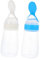 RORPOIR 2St Reis-Müsli-Flasche Babyflasche flaschen Rice cereal feeding bottle Obst Feeder Dosierlöffel Besteck Reispastenflaschen für Babys Futterspender aus Silikon Kieselgel