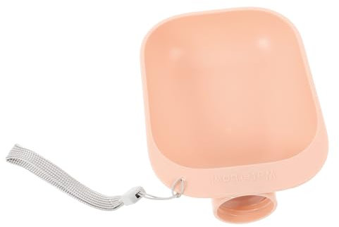 Hohopeti Portable Dog Water Dispenser Bowl Attachment Lightweight Pet Water Bottle for Outdoor Travel Compatible Standard Bottles Convenient for Hiking Easy to Carry