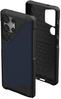 URBAN ARMOR GEAR UAG Designed for Samsung Galaxy S25 Ultra Case 6.9 Metropolis LT - Compatible with Magnetic Charging Impact-Resistant Rugged Military Drop Tested Protective Cover, Kevlar Mallard