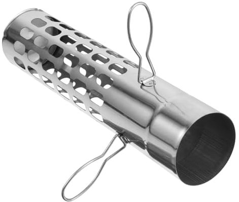 GAROZATION Kaminofen Funkenschutzgitter Edelstahl Hitzebeständiger Kaminabdeckungs Mesh Für Ofenrohr Und Schornstein Effektiver Funkenfänger Für Outdoor Und Hausgebrauch