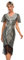 OMEWEE 1920er Kleider Damen Flapper Kleid mit Kurzem �rmel Cocktailkleider Gatsby Motto Party Kost�m Tanzkleid Schwarzes Gold S