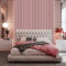 Jobu | Acoustic Veneer Slatted Panels for Wall Decor | 240cm (L) x 60cm (W) x 2.1cm (D) (Dusky Pink, Single)
