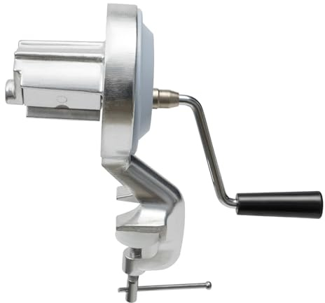 Nudelmaschine | Pasta Maker | Pastamaschine | Manuelle Nudelpresse | Aluminiumlegierung | Ergonomischer Griff | Für Conchiglie & Teigformen | Ideal für Haushalt & Gewerbe