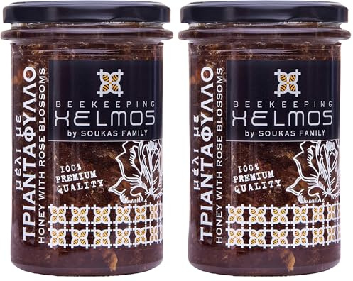 Helmos Miel Grec aux Fleurs de Rose 380 g (Lot de 2)