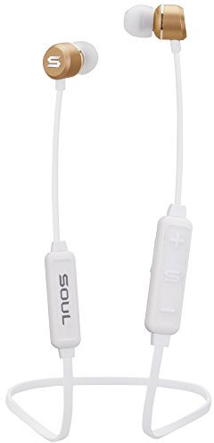 Soul Prime Wireless - Cuffie Auricolari Magnetico In-Ear Headphones con Bluetooth 4.1, per Smartphone (iPhone 7, Samsung Galaxy S8 e molti altri), blu