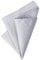 DonDon Herren Hanky 25 x 25 cm edles Einstecktuch für feierliche und besondere Anlässe grau mit silbernen Punkten