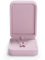 Oirlv Rosa Velluto Scatola Collana,Scatola Ciondolo,Usato Per Collane,Ciondoli,Compleanno,San Valentino,Anniversario