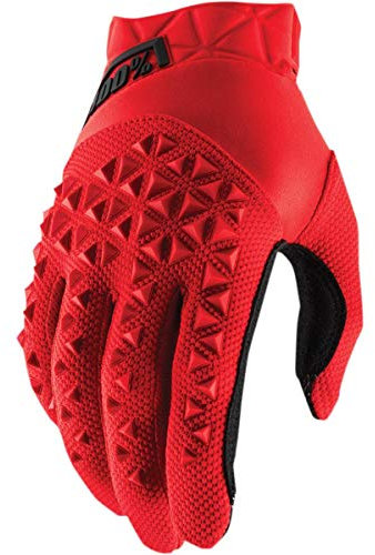 Mnixy 100% Kinder-Handschuhe, 100% Rot/Schwarz, Größe M – Rot/Schwarz, Größe M