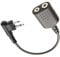 ICOM 2 Pin Earpiece to MOTOROLA DP1400 CP200 CP040 GP300 GP88 CLS1110 XT420 XT460 Radio Adaptor/Connector Block