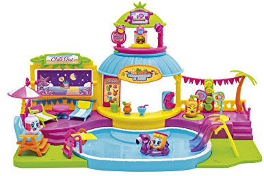 MojiPops - Pool Party (PMPSP112IN10) mit 2 exklusiven Figuren und Einer Vielzahl an Zubehör