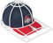 Cap Buddy Cap Washer Baseball Kappen Reiniger um New Era und Flexfit Herren Caps zu waschen für alle Basecap Snapback Trucker Halterung für Spülmaschine