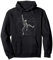 Freeclimber Vitruvianischer Mensch Klettern Bouldern Pullover Hoodie