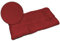 SuperKissen24. Hundebett Hundekissen Hundematratze Tierbett für Kleine, Mittlere und Grosse Hunde - Wasserdicht, Waschbar - Größe M - Bordeauxrot
