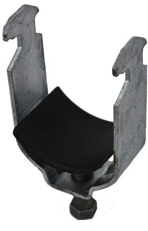 Don Quichotte Bügelschelle mit Hammerkopffuß 28-34 mm Schwarz (100 St.)