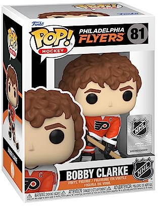 Funko Pop! NHL: Legends - Bobby Clarke - (Flyers) - NHLAA - Retired Players - Vinyl-Sammelfigur - Geschenkidee - Offizielle Handelswaren - Spielzeug Für Kinder und Erwachsene - Sports Fans