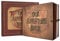 JIMBON Fotoalbum zum Selbstgestalten, Unser Abenteuerbuch Handgemachte Fotobücher DIY Scrapbook Groß Mit 180 Seiten, Scrapbook-Album Für Familien Hochzeit (25 * 20cm) (Brown)