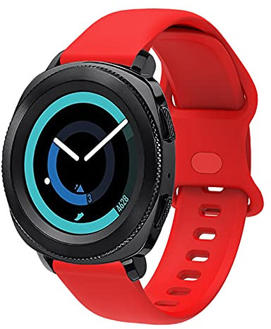 Sport Armband Kompatible für Huawei Watch GT2 42MM Armband, Huawei Watch GT2 42MM Weiche Silikon Armbänder Sport Ersatzband für Huawei Watch GT2 42MM Armband (J)