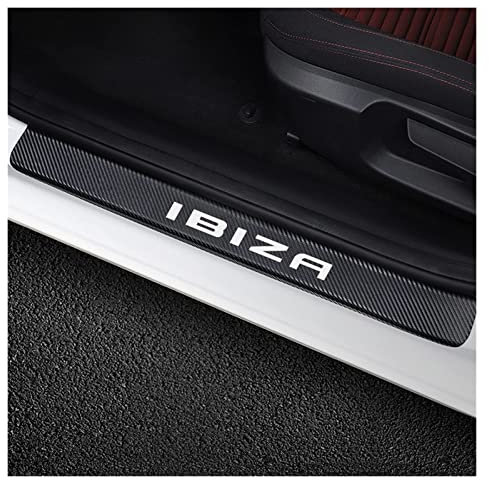 4 Stück Auto Carbon Fiber Türschwelle Anti-Verschleiß-Schutz Aufkleber Für SE-AT Ibiza