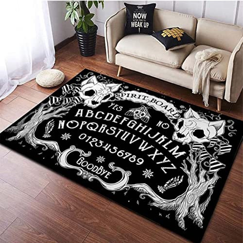 Ouija Board Großer Teppich für Wohnzimmer Teppich Schlafzimmer Teppich Badematte Heimdekoration Teppich 100x150cm