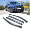 PYEBE 4pcs Auto Windabweiser für B-MW X3 F25 G01 2011-2020, Vorne Hinten Seitenfenster Regenabweiser Sonnenschutz Regenschutz Visiere Smoked Abweiser Fenster ZubehöR