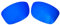 Polarisierte Ersatzgläser für Oakley Jupiter Squared/Jupiter Carbon Sonnenbrille, dunkelblau, 56*40mm