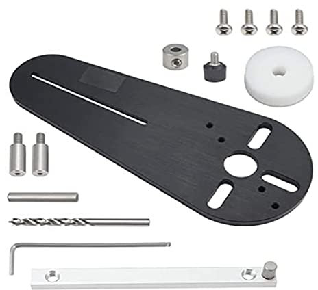 Doengdfo Circle Jig Wood Router Baquelita Woodworking Circle Groove Milling Electric Hand Trimmer Accesorios Tipo A