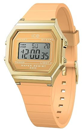 Ice-Watch - ICE digit retro Peach skin - Beige Damenuhr mit Plastikarmband - 022057 (Small)