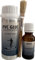 Kit de Pegamento de PVC Profesional para Reparación de Tablas de Paddle Surf Sup, Cola de 2 Componentes, 125ml - Cola PVC y Catalizador, Pincel Incluido, Fácil Aplicación. (Amarillo)