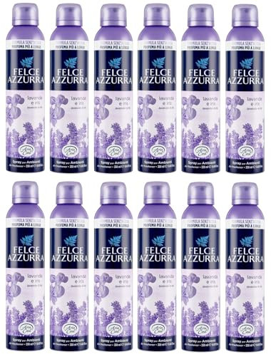 Felce Azzurra Lavanda Deodorante Ambienti, 12 confezioni da 250 ml