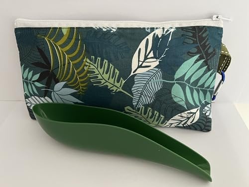 Urinette® Hartschale mit Aufbewahrungstasche und Karabiner (Grün + Wiese)