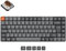 Keychron K3 Max Ultraflache kabellose mechanische Tastatur, 75% deutsches DE-ISO-Layout, programmierbare RGB-Hintergrundbeleuchtung, brauner Gateron-Schalter, Gaming-Tastatur mit Aluminiumrahmen