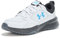 Under Armour Men's Charged Edge - Zapatillas deportivas para hombre (014), gris/negro/azul (Halo Gray/Black/Ether Blue), 43 UE