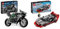 LEGO Technic Kawasaki Ninja H2R Motorrad, Geschenk für Kinder & Erwachsene & Speed Champions Audi S1 e-tron Quattro Rennwagen Set mit Auto-Spielzeug zum Bauen